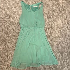 Lush Teal Sleeveless Dress size small